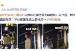 杨迪陈伟霆爆料视频,娱乐圈幕后真相大曝光